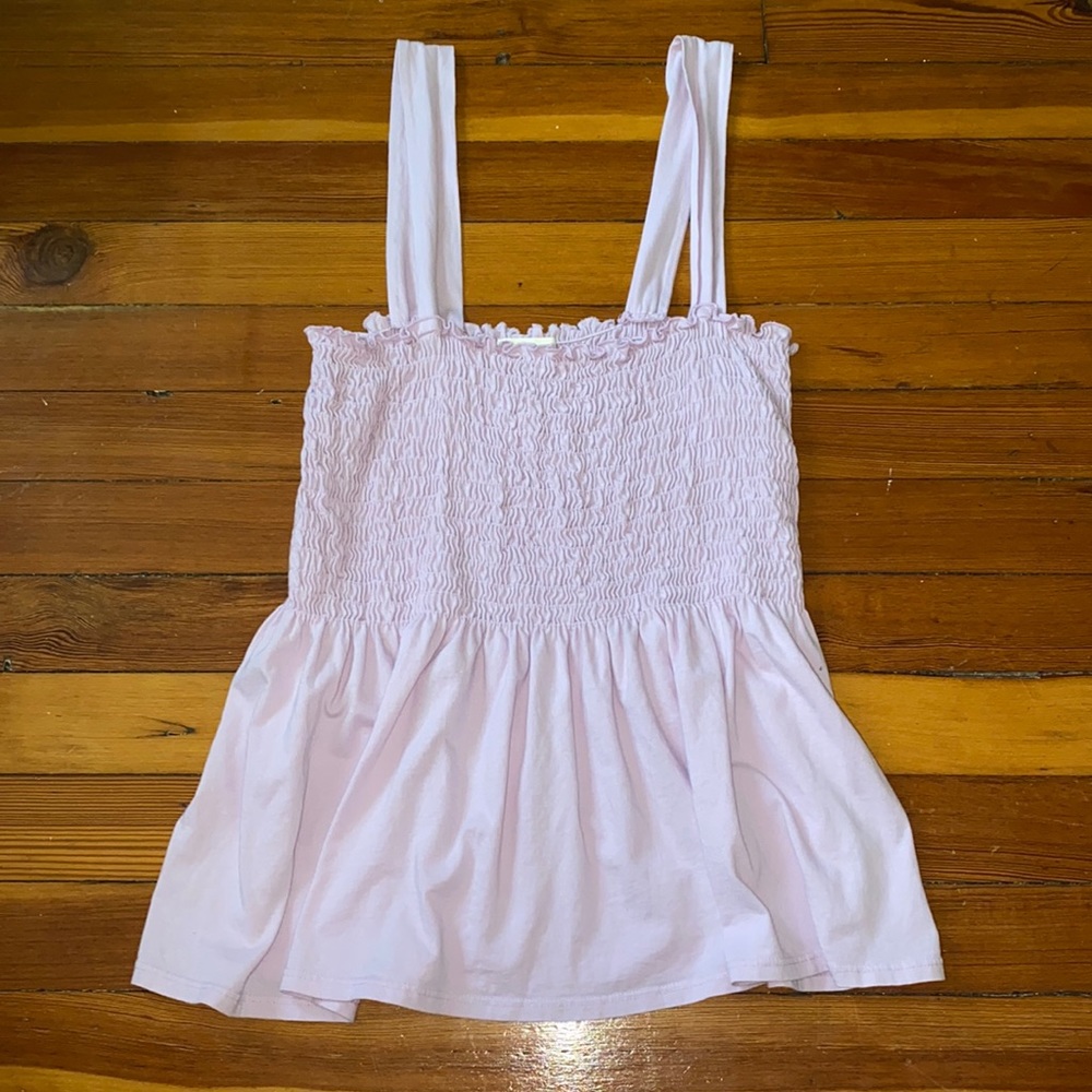 Flowy Ribbed Summer Top